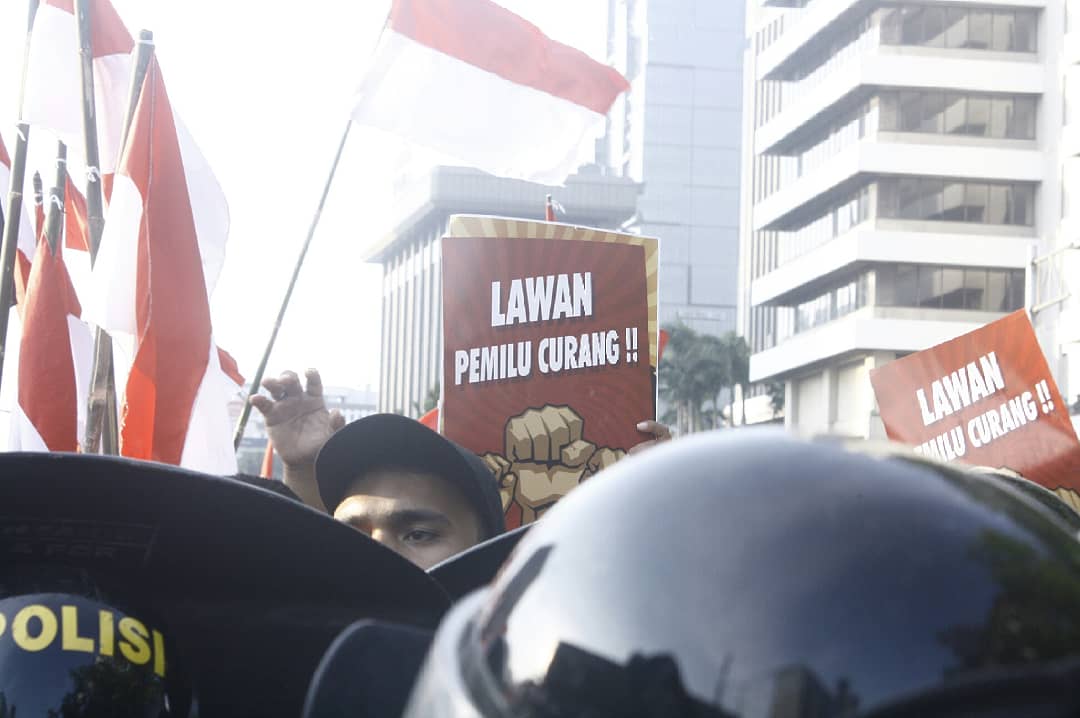 Demo di Depan Bawaslu 21 Mei 2019